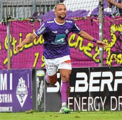 Torjubel: Johannes Zottl erzielte schon viele Treffer in der Regionalliga.Foto Austria Salzburg