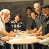 Eine Open-Air-Bühne mitten in der Stadt