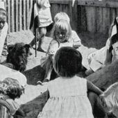 Erinnerungen an Kindergarten teilen