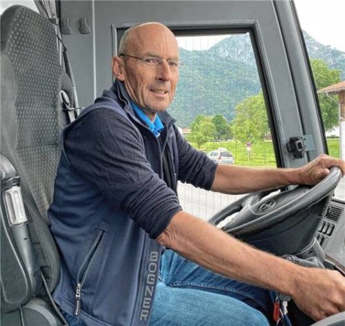 Wollte es wissen: Kurt Margreiter ist Nußdorfer Radreisen- und Busunternehmer. Foto Paula Trautmann