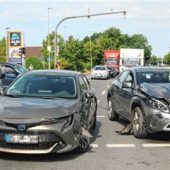 Eine Person bei Unfall in Kolbermoor leicht verletzt