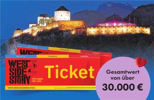200 langjährige Abonnenten der OVB-Heimatzeitungen durften sich über je zwei Tickets für das Musical „West Side Story“ freuen.