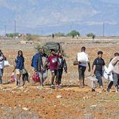 Geteilte Insel mit Mammutaufgabe