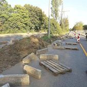 Tram Johanneskirchen: Bodenproben abgeblasen