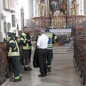 Kirchenbesucher stoppen Brandstifter