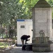 Verstörende Bilder im Nußbaumpark