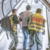 Terminal für Abschiebungen