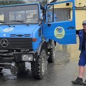 Bierfahrer mit starken Nerven