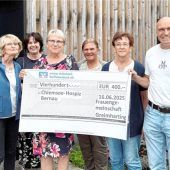 Greimhartinger spenden an Bernauer Chiemseehospiz