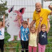 Helme Heine besucht Kindergarten Prutting