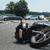 Schwerer Motorradunfall bei Bad Endorf