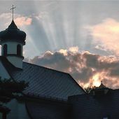 Frühmorgendlicher Sonnenaufgang