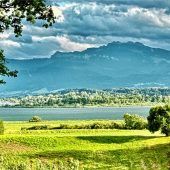 Farben-Spektakel am Chiemsee