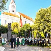 Jahrtag des Krieger- und Reservistenvereins Pang mit festlicher Messe begangen