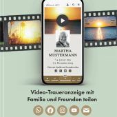 Ein letzter Gruß in bewegten Bildern