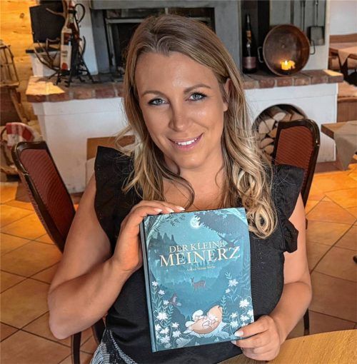 Andrea Veicht hat aus einer erfundenen Gute-Nacht-Geschichte für die Kinder ihrer Schwester jetzt einen Kinderroman geschrieben. Foto Privat