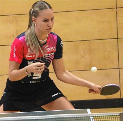 Annett Kaufmann hinterließ im ersten Halbjahr in der Weltrangliste einen sehr guten Eindruck.Foto Gerhard Erlich