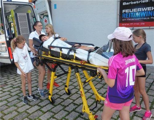 Auch ein Tag mit den Rettungsorganisationen wird wieder angeboten. Foto  Hauser