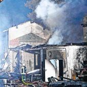 Brandstiftung oder Funkenflug?
