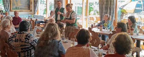 Bürgermeister Alois Loferer hob das soziale Miteinander in Bad Endorf hervor.Foto re