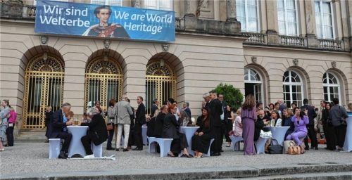 Das „bayerische Versaille“ bietet den Rahmen für die Herrenchiemsee-Festspiele. Foto  Nägele