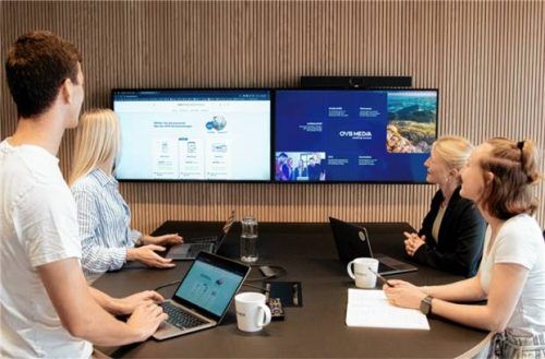 Das Team Marketing schätzt die vielfältigen Optionen der Zusammenarbeit.