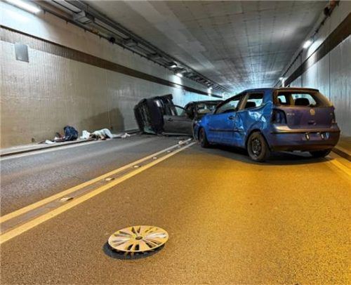 Das Unfallszenario, das die Rettungskräfte vorfanden.