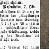 Würdigung des „alten Krams“