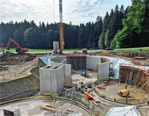 Der Neubau der Kläranlage in Irschenberg wird Kosten in Höhe von 8,7 Millionen Euro verursachen. Foto Fellner