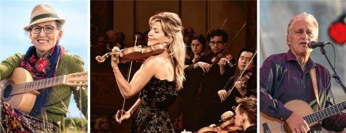 Der Raiffeisen Kultursommer bringt Martina Schwarzmann, Anne-Sophie Mutter und Rainhard Fendrich in die Region.Foto re