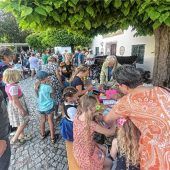 Großer Andrang bei Spielender Aiblinger Tauschfreunde