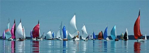 Die 47. Hafentrophy des Seebrucker Regatta-Vereins sorgte trotz schwieriger Windverhältnisse für hochklassigen Segelsport und lieferte zudem großartige Impressionen.Foto Markus Müller