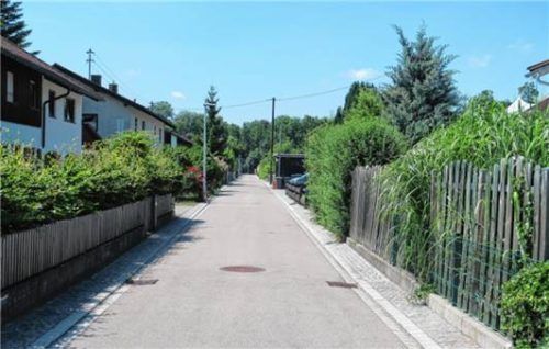 Die Josef-Völkl-Straße in Waldheim heute. Foto Baumann