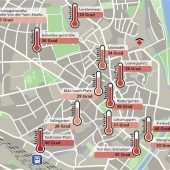 Rosenheim schwitzt bei bis zu 40 Grad