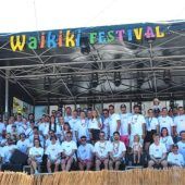 Strandfeeling pur beim Waikiki-Festival