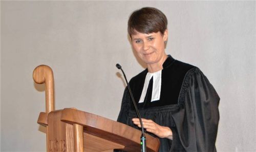 Ein Wiedersehen: Dr. Sabrina Wilkenshof hat bereits drei Jahre lang in der Pfarrregion gearbeitet.Foto Otto