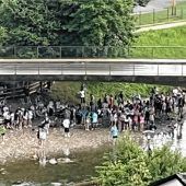 Müll, Krach, Schlägerei – und jede Menge Polizei