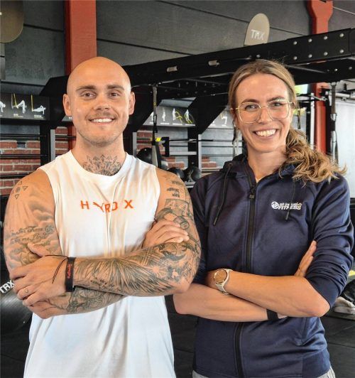 Für Patrick Hollmann und Sara Bielmeier von „all inclusive“ ist Hyrox mehr als nur ein Trend, der wieder vorübergeht. Foto Magdalena Aberle