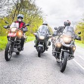 Mit dem Bike in der Gruppe