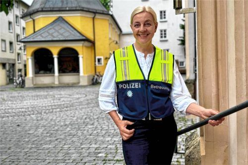 Hannelore Maurer, Seelsorgerin in der Stadtkirche Rosenheim, wird künftig auch in der Polizeiseelsorge tätig sein. Foto Lemm