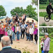 Neue Pumptrack-Anlage eröffnet