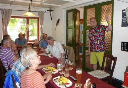 Martin Peters während seiner Präsentation. Foto RE