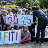 Grundschule sammelt über 2600 Euro bei „Lauf dich fit!“