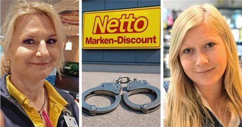 Nach dem Überfall auf Netto in Siegsdorf erklären Monika Schwarzenböck von Edeka Kaltschmid (links) und Marilena Pfeilstetter von Edeka Pfeilstetter, wie sie ihre Geschäfte vor Tätern schützen. Fotos Kaltschmid/ KI-generiert/ Pfeilstetter