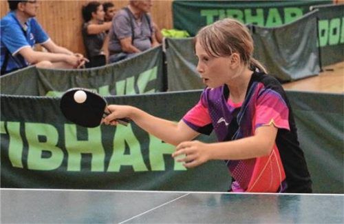 Nika Peter vom TV Feldkirchen war beim Verbandsranglistenturnier beste heimische Vertreterin. Foto Gerhard Erlich