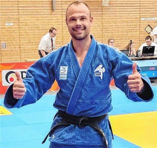 Robert Buendowski ist deutscher Judo-Meister der Ü30 in der Gewichtsklasse bis 100 kg.Foto KSV Bad Aibling