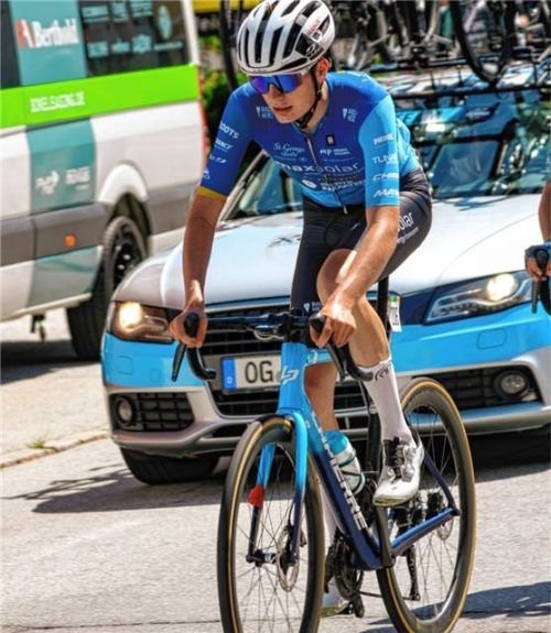Samuel Schulz war bester Fahrer vom Team MaxSolar Cycling bei der U23-DM.