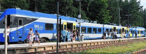 Seit zwei Wochen sind insbesondere Bahnreisende aus dem Mangfalltal von den Sperrungen zwischen Holzkirchen und München betroffen. Foto Bettinger