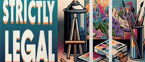 Street-Art muss nicht illegal sein, wie die Ausstellung „Strictly Legal“ beweist. Foto RE