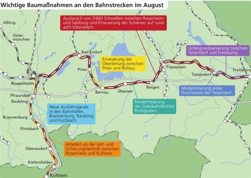 Zahlreiche Projekte werden in der Region gleichzeitig umgesetzt – dafür sind umfangreiche Sperrungen nötig. Klinger
